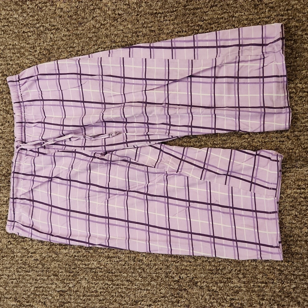 Just Love Capri Purple Pajama Pants Size L